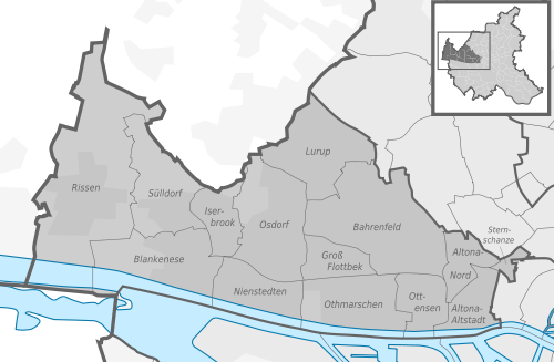 Hamburg-Altona district and his parts .