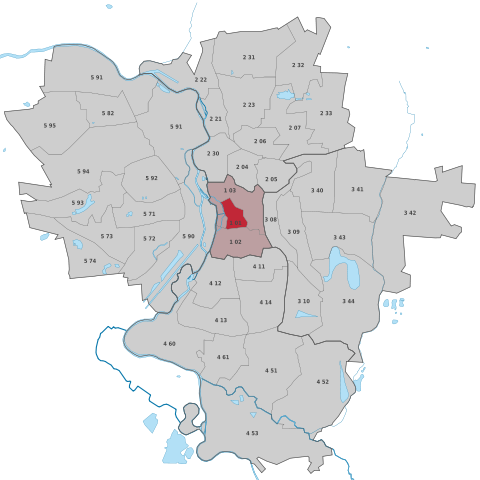 Stadtteile von Halle (Saale)