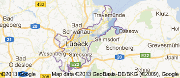 Lübeck Stadtgebiet