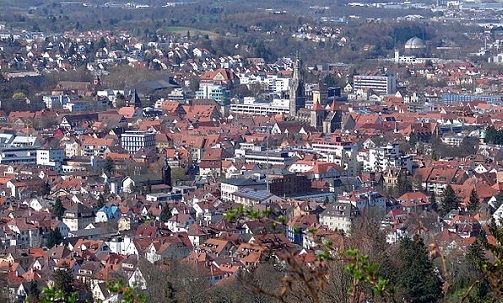 Stadtbild von Reutlingen