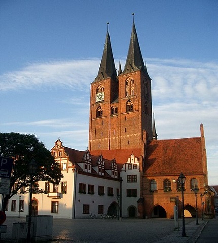 Kirche und Rathaus von Stendal