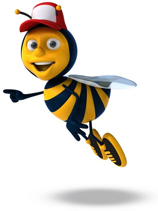 Die fleißigen Biene - Flyer- und Prospektverteilung von teambee